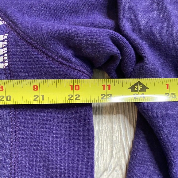 Rivalry Threads Texas Christian Horned Frogs TCU Pullover Hoodie Mens M Purple - Picture 7 of 9